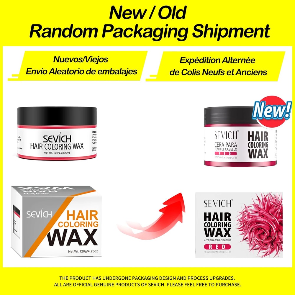 Sevich Temporary Hair Color Wax Washable Styling Cream 1