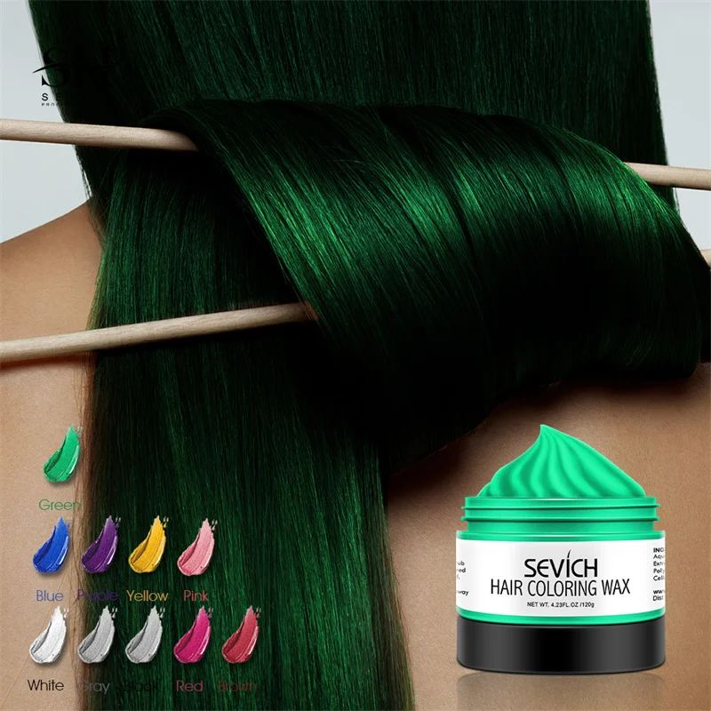 Sevich Temporary Hair Color Wax Washable Styling Cream 4