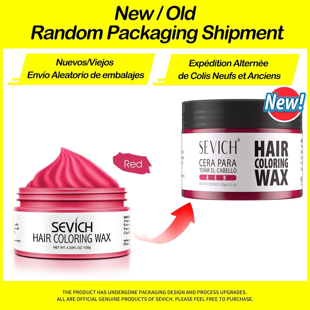 Sevich Temporary Hair Color Wax Washable Styling Cream 15