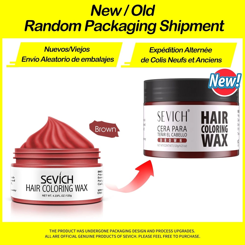 Sevich Temporary Hair Color Wax Washable Styling Cream 11