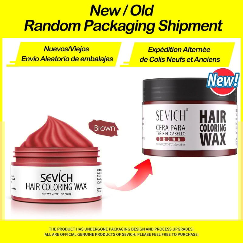 Sevich Temporary Hair Color Wax Washable Styling Cream 11