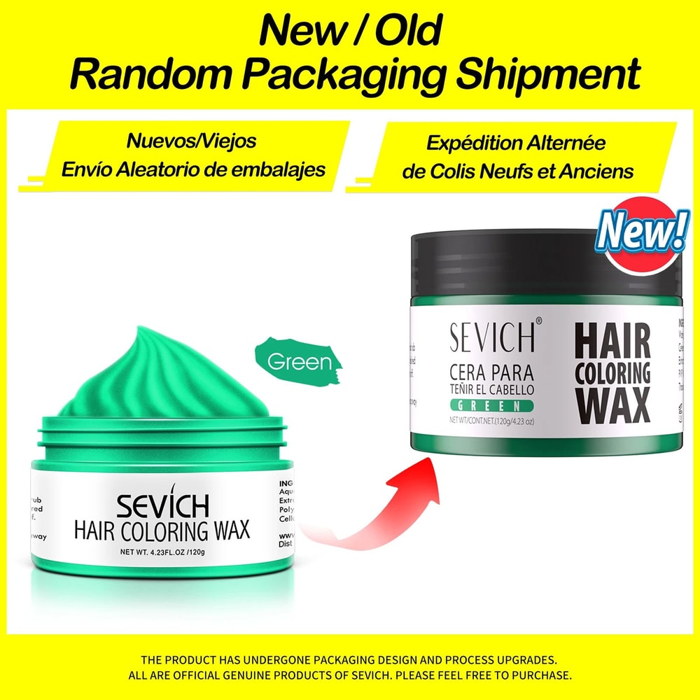 Sevich Temporary Hair Color Wax Washable Styling Cream 17