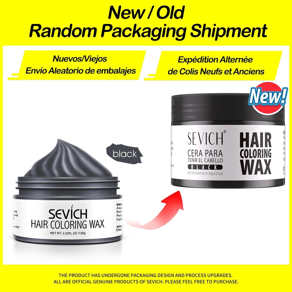 Sevich Temporary Hair Color Wax Washable Styling Cream 18