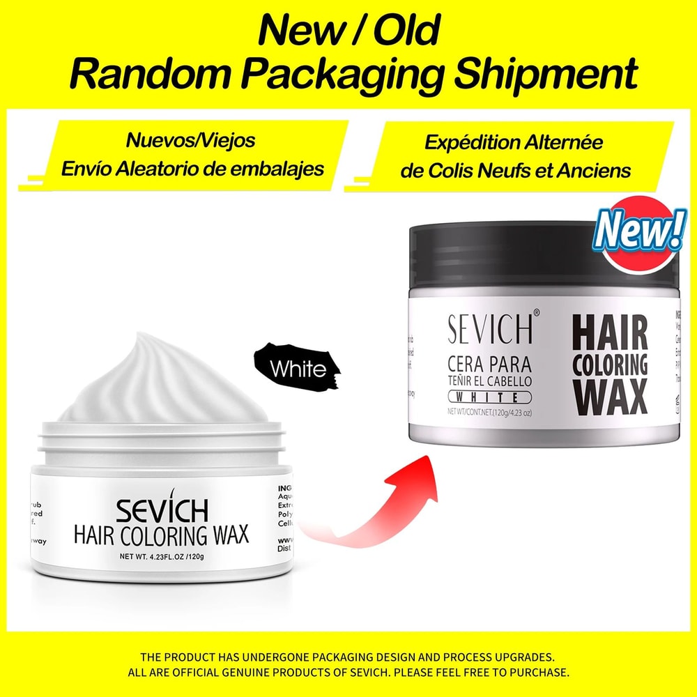 Sevich Temporary Hair Color Wax Washable Styling Cream 19