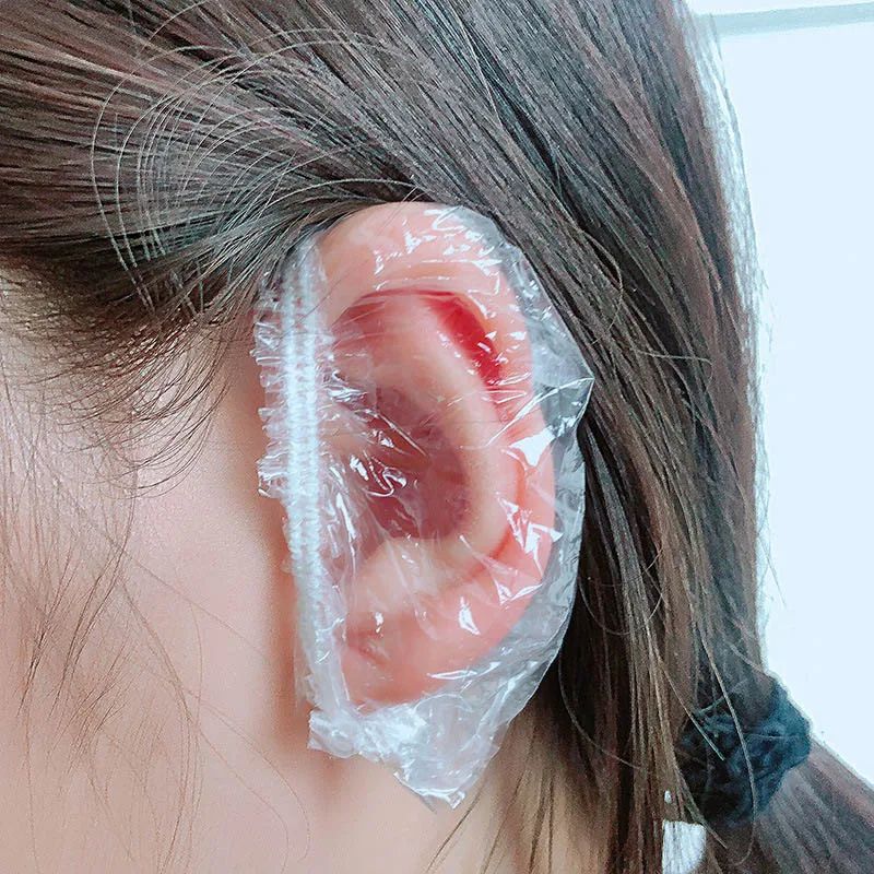 Disposable Waterproof Hair Dye Ear Covers 100pcs 3