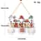 Christmas Wooden Hanging Ornament Merry Christmas Tree Pendant 13