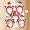 5pcs Christmas Santa Snowman Reindeer Party Headbands 3