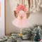 Cute Plush Angel Girl Christmas Tree Hanging Ornament 17
