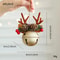 Christmas Bell Antlers Pinecone Hanging Ornament Decor 6