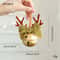 Christmas Bell Antlers Pinecone Hanging Ornament Decor 15
