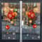 Christmas Window Stickers Snowflakes Balls Stars Decor 1