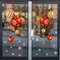 Christmas Window Stickers Snowflakes Balls Stars Decor 1