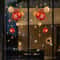 Christmas Window Stickers Snowflakes Balls Stars Decor 4