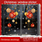 Christmas Window Stickers Snowflakes Balls Stars Decor 5