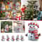 5pcs Acrylic Snowman Christmas Tree Hanging Ornaments 1