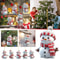 5pcs Acrylic Snowman Christmas Tree Hanging Ornaments 1