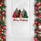 Wooden Santa Merry Christmas Wall Hanging Decoration 4