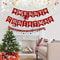 16pcs Christmas Non Woven Bunting Flag Decoration Set 1