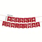 16pcs Christmas Non Woven Bunting Flag Decoration Set 2