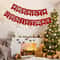 16pcs Christmas Non Woven Bunting Flag Decoration Set 4