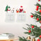 4pcs Santa Reindeer Christmas Light Switch Wall Stickers 1