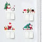 4pcs Santa Reindeer Christmas Light Switch Wall Stickers 3