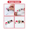 4pcs Santa Reindeer Christmas Light Switch Wall Stickers 8