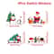 4pcs Santa Reindeer Christmas Light Switch Wall Stickers 10