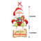 Christmas Door Hanging Paper Banner Santa Snowman Car Decor 3