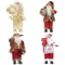 30cm Santa Claus Plush Doll Christmas Decoration 8