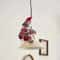 Santa Claus Christmas Curtain Window Pendant Light Decoration 1