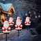 5pcs Solar Santa Claus Christmas Pathway Stake Lights 6