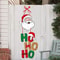 Merry Christmas Santa Snowman Door Hanging Ornament 0