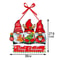 Merry Christmas Santa Snowman Door Hanging Ornament 9