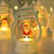LED Santa Christmas Lantern Ornament Holiday Decoration 2