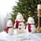 Cute Plush Knitted Snowman Christmas Hanging Ornament 3
