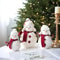 Cute Plush Knitted Snowman Christmas Hanging Ornament 3