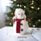 Cute Plush Knitted Snowman Christmas Hanging Ornament 5
