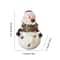 Cute Snowman Christmas Table Decoration Mini Scene Ornament 2