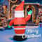 787FT LED Inflatable Waving Santa Christmas Yard Decoration 2