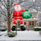 8FT Climbing Santa Inflatable LED Christmas Yard Decoration 0