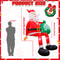 8FT Climbing Santa Inflatable LED Christmas Yard Decoration 1
