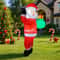 49FT LED Inflatable Santa Holding Gift Bag Yard Decoration 1