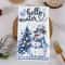 Merry Christmas Snowman Kitchen Towels Set 4