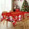 Santa Claus Christmas Tablecloth For Holiday Party Decor 1