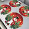 Christmas Santa Snowman Linen Placemat Table Mat 0