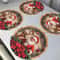 Christmas Santa Snowman Linen Placemat Table Mat 3