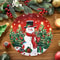 Christmas Santa Snowman Linen Placemat Table Mat 6