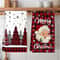 Merry Christmas Santa Kitchen Towels Set 3