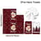 Merry Christmas Santa Kitchen Towels Set 10